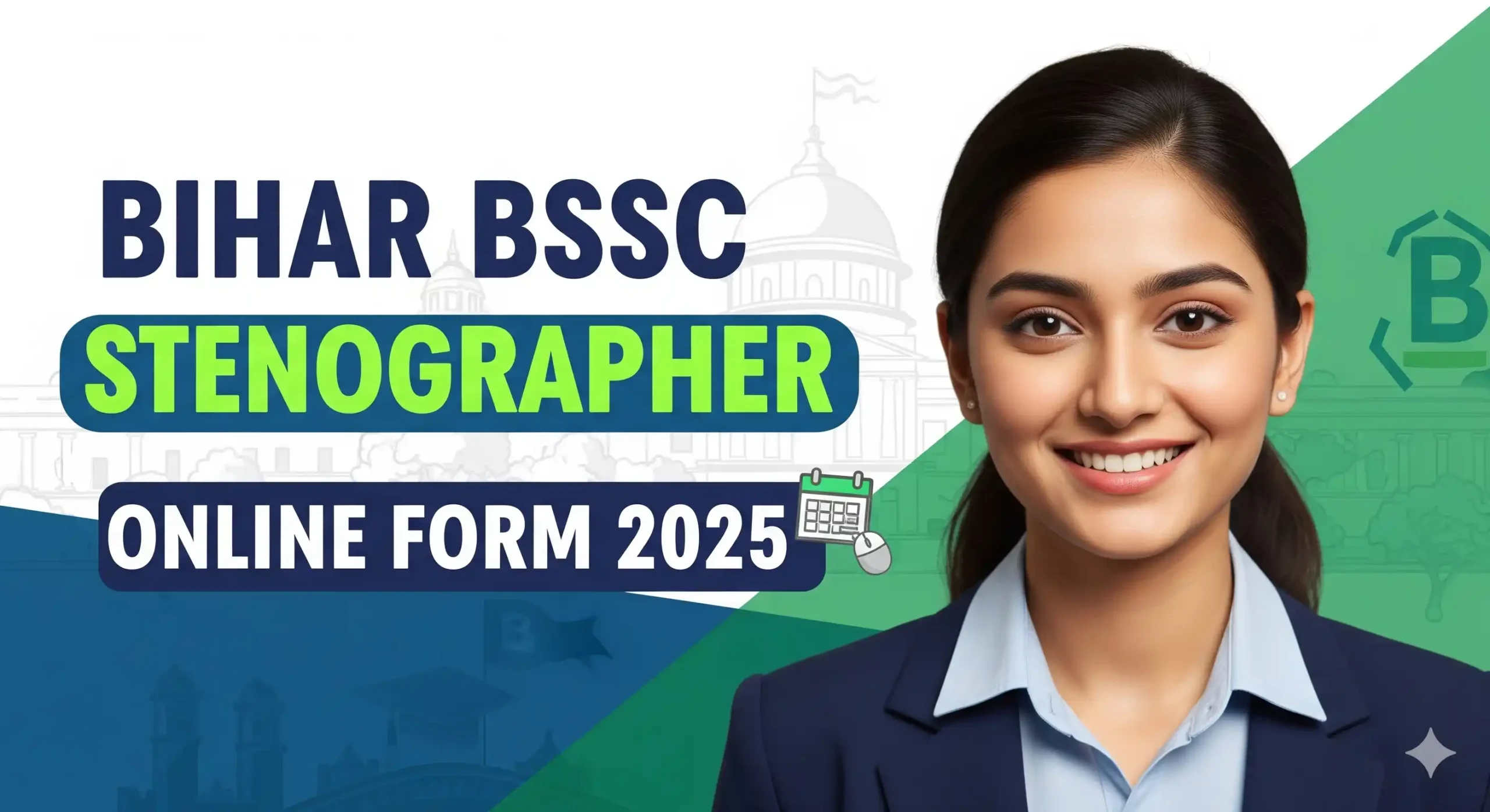 Bihar BSSC Stenographer Online Form 2025