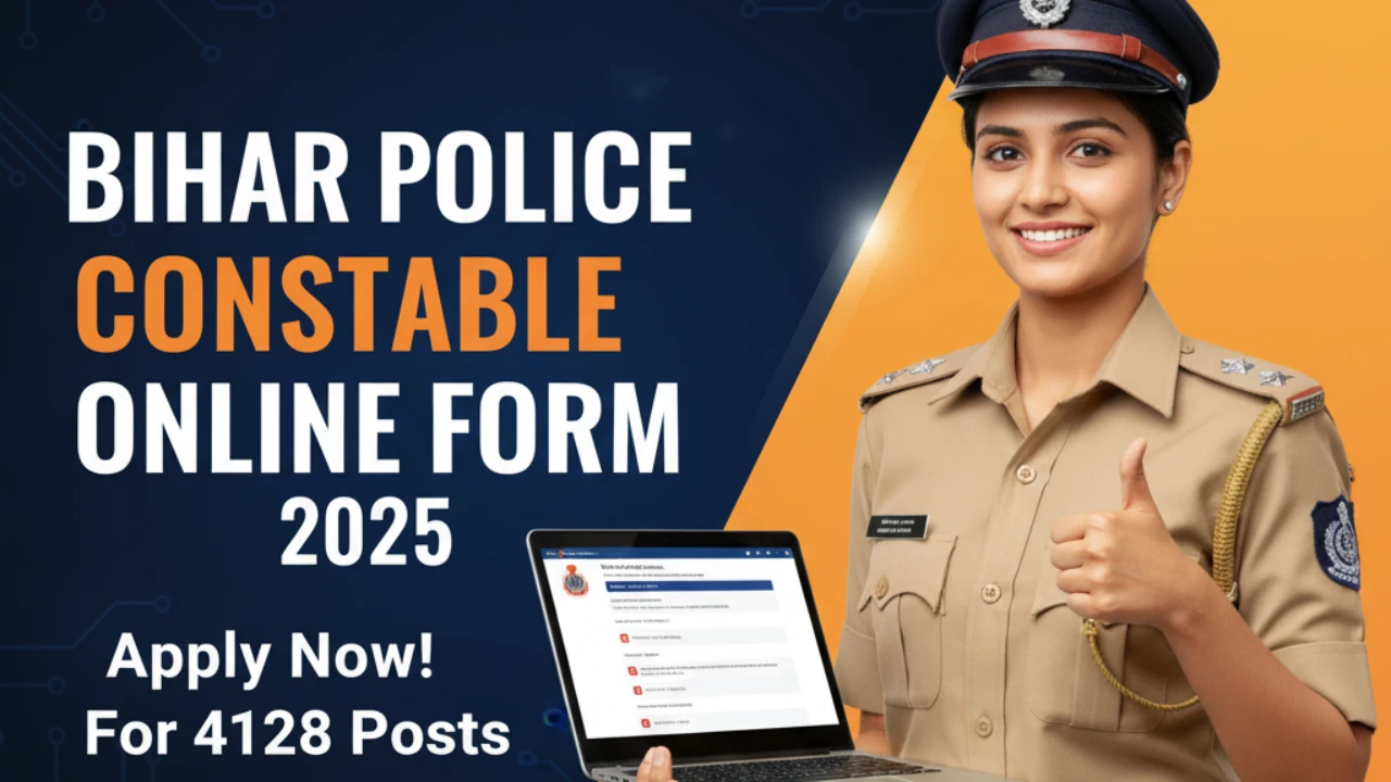 Bihar Police Constable Online Form 2025