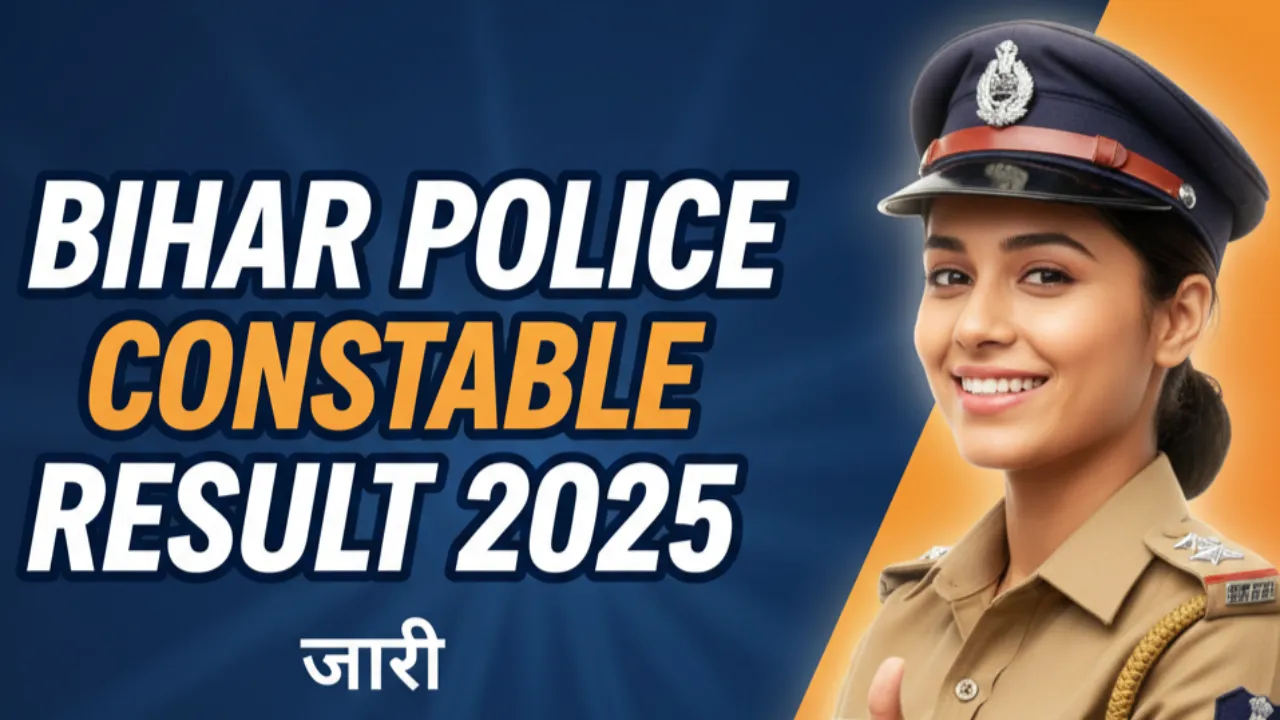 Bihar Police Constable Result 2025