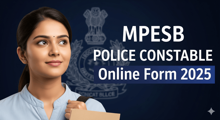 MPESB Police Constable Online Form 2025