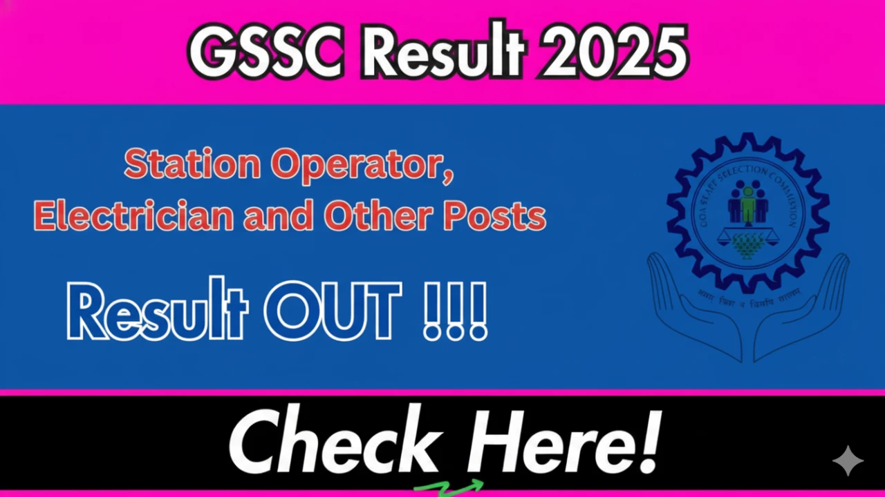GSSC Result 2025