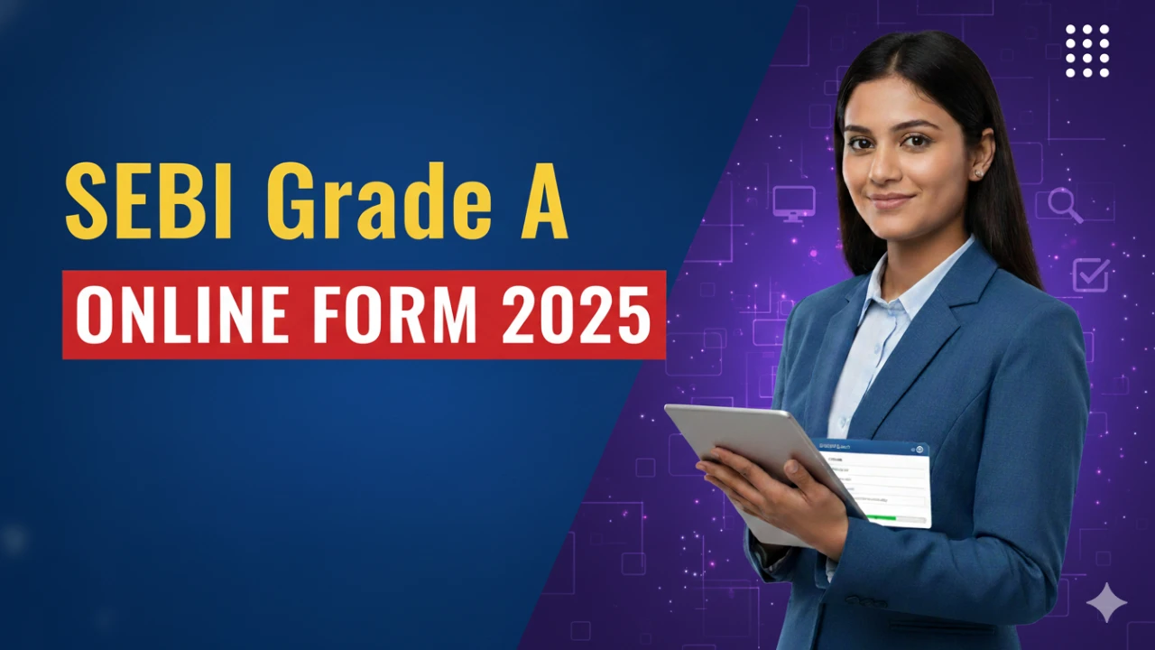 SEBI Grade A Online Form 2025